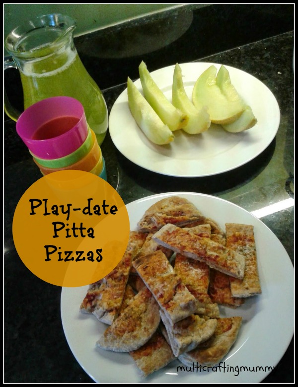 after school snack ideas pitta pizzas and melon