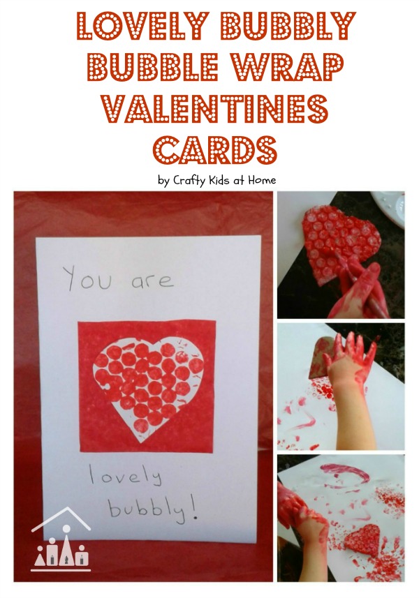 bubble wrap valentines day cards for kids