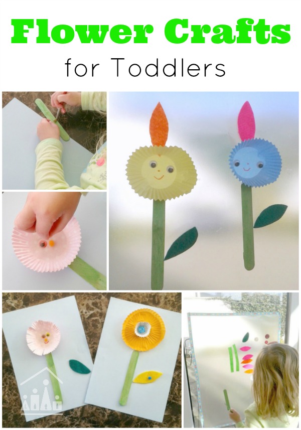 Flower Crafts for Toddlers