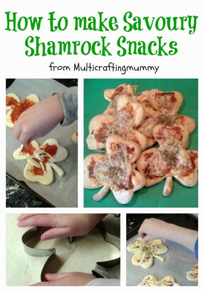 how to make savoury shamrocks
