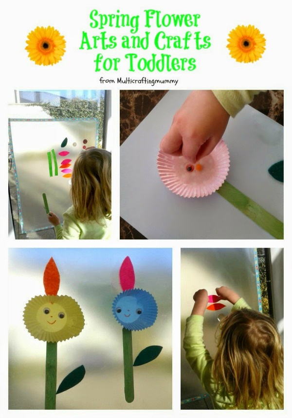 Spring Flower Activities for Toddlers - Crafty Kids at Home