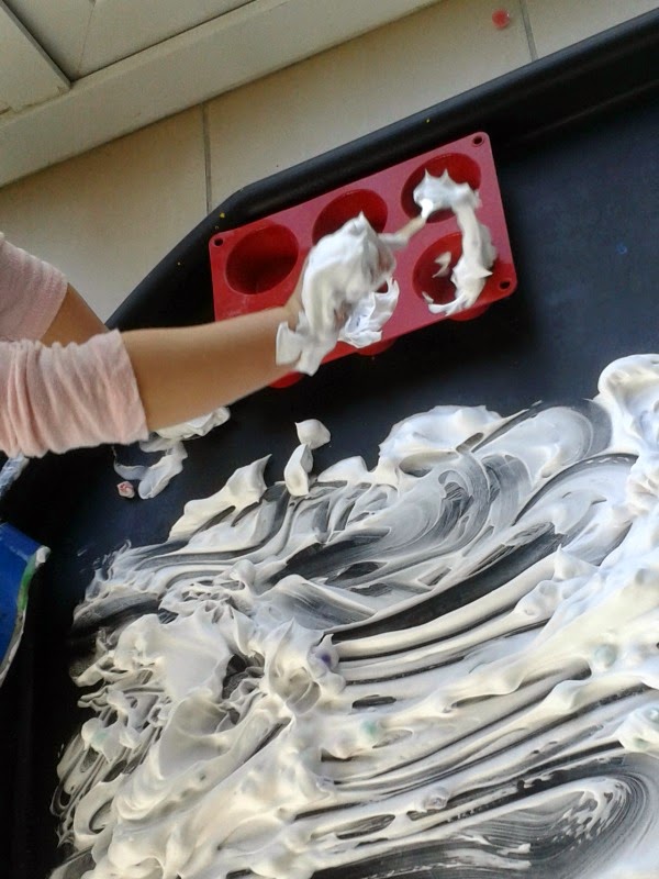 Tuff Spot Shaving Foam Fun Craft