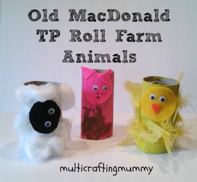 Old Macdonald TP Roll Farm Animals - Crafty Kids at Home