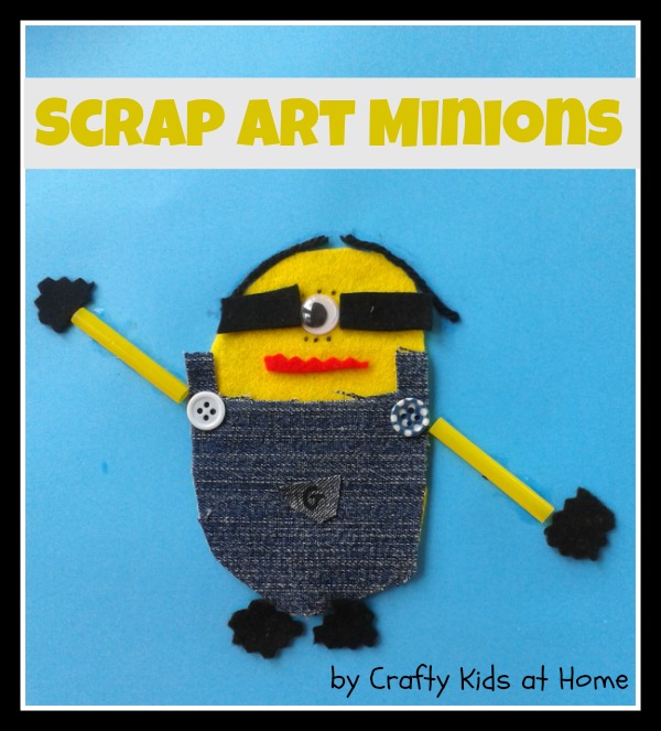 scrap art minions