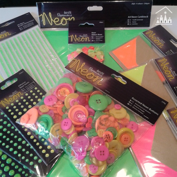 Neon collection from docrafts