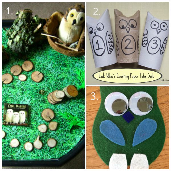 owl activities for kids