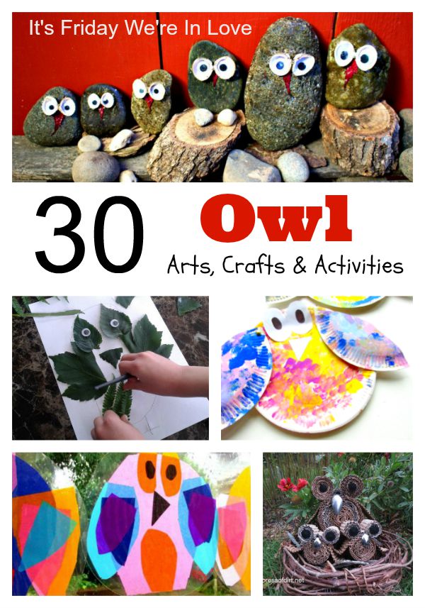 owl arts crafts activities