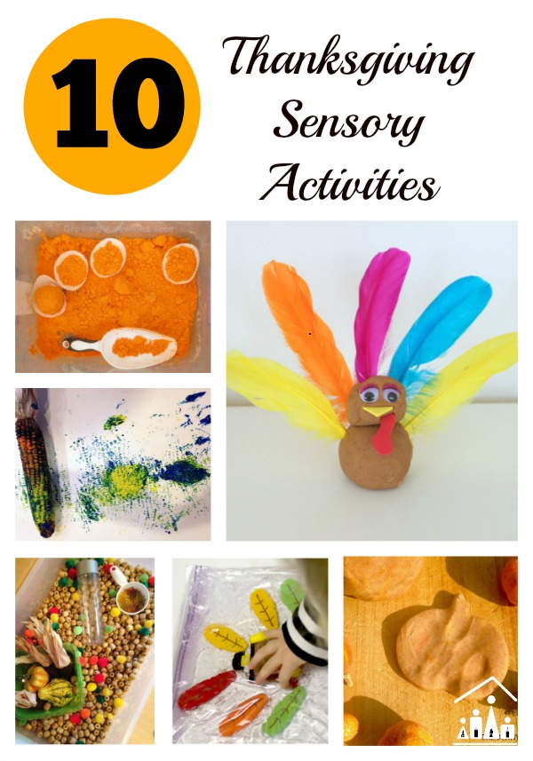 Thanksgiving Sensory Table Ideas