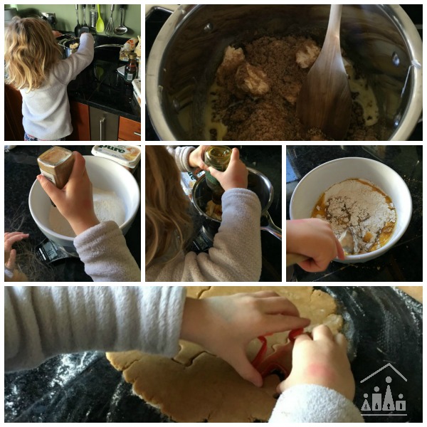 baking dairy free ginger spiced cookies