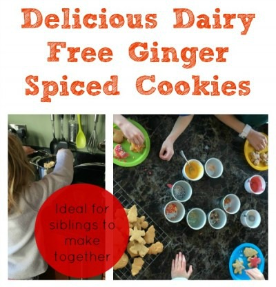 Dairy Free Ginger Bread Cookies