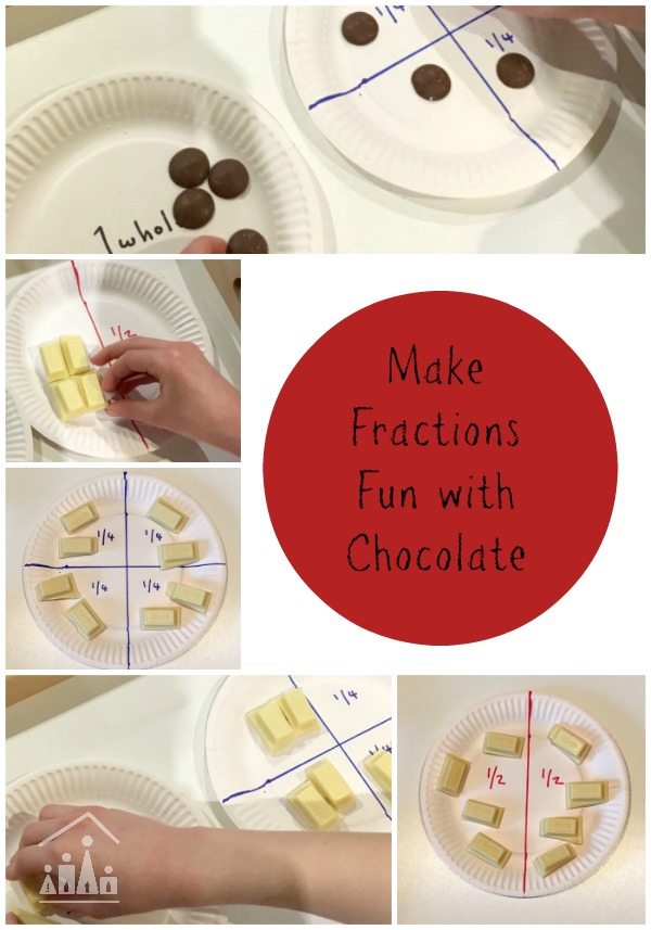 make fractions fun with chocolate 