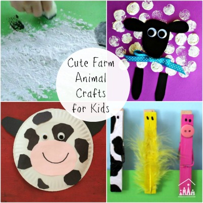 Baa Baa Sponge Painting Sheep - Crafty Kids at Home