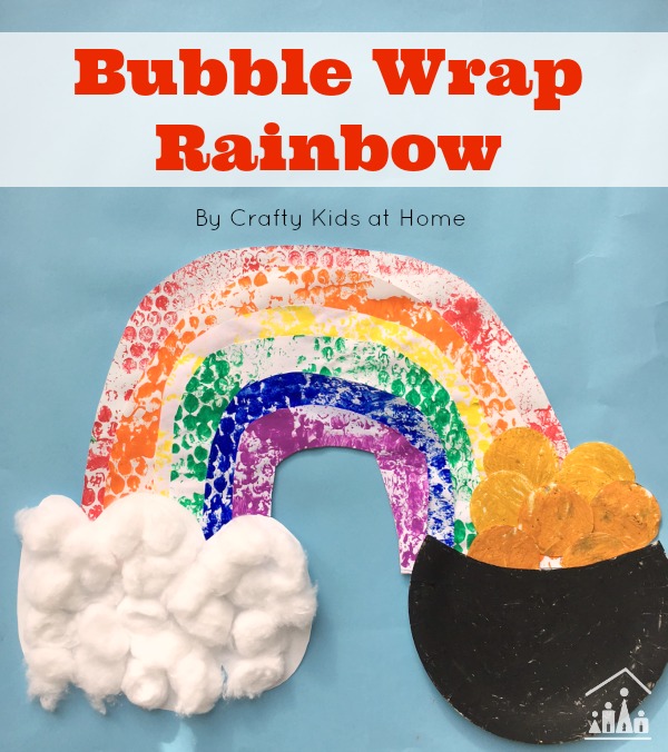 bubble wrap activity for kids roll a rainbow 