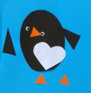 we love penguins collage for kids