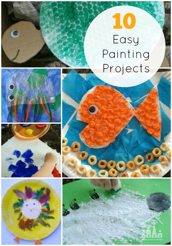 easy art projects for kids - PhpEarth