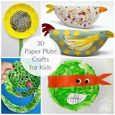 30 paper plate crafts for kids