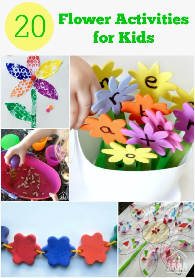 Fun Flower Activities for Kids of all ages.