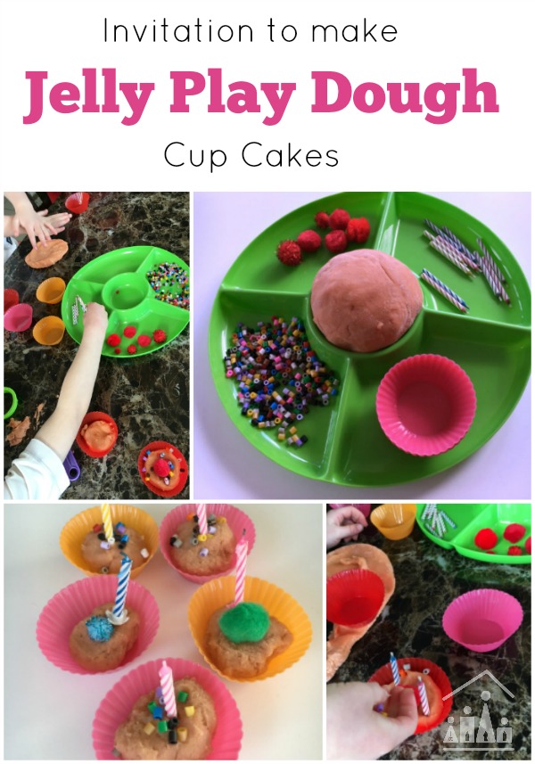 Play date activities Jelly Play dough 