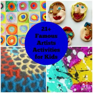 Art Projects for Kids Inspired by Famous Artists