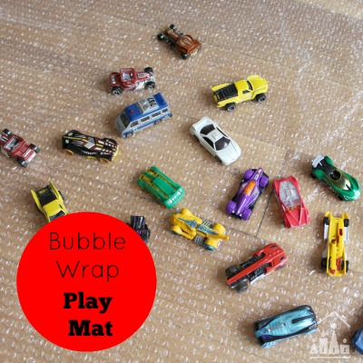 Bubble Wrap Play Mat for Preschoolers