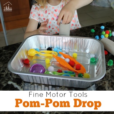Fine Motor Tools Pom Pom Drop