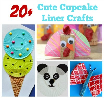Cupcake Liner Crafts for Kids