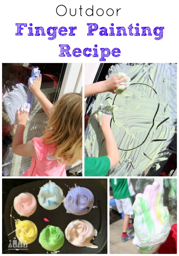 Finger Painting Recipe for Kids