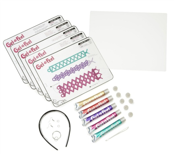 Contents of Gel-A-Peel Deluxe kit