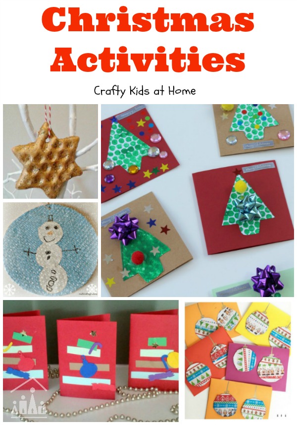 Christmas Activities for Kids from Crafty Kids at Home