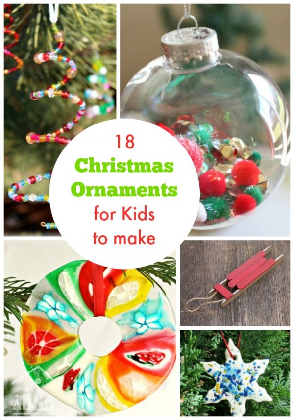Creative Christmas Ornaments for Kids to Make.