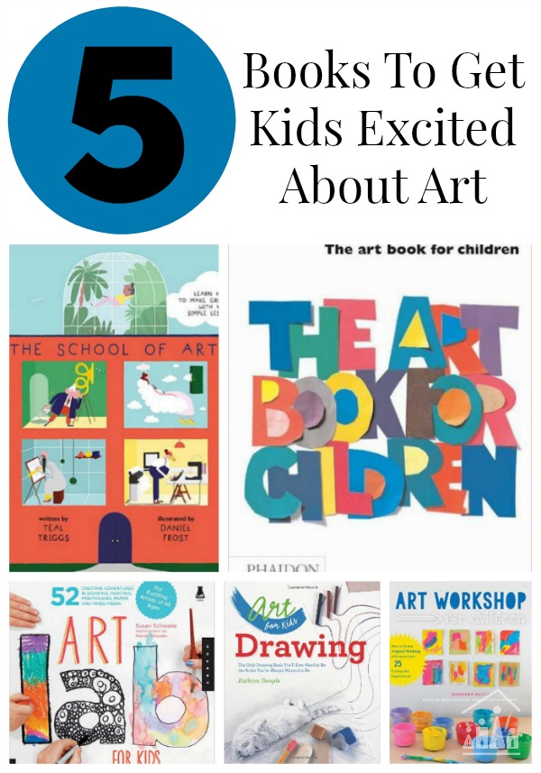 Review of kids art books