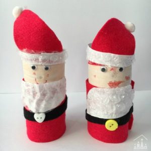 11 Santa Crafts for Kids to Make - Crafty Kids at Home