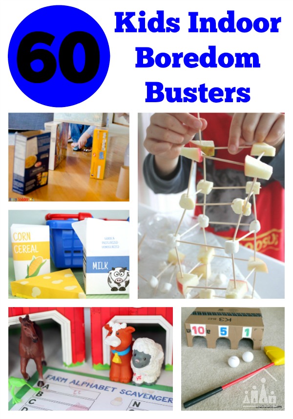 75 Indoor Games for Kids - Boredom Busters for All Ages