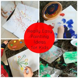 Tissue Paper Canvas Art for Kids - Crafty Kids at Home