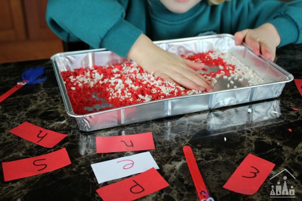 Cat in the Hat Sensory Writing Tray